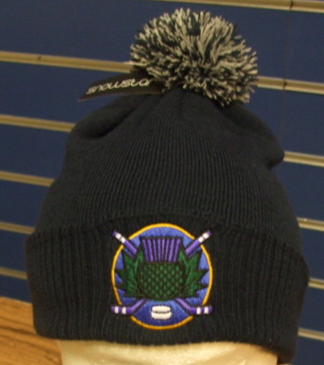 scotland bobble hat