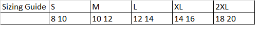 women sizing