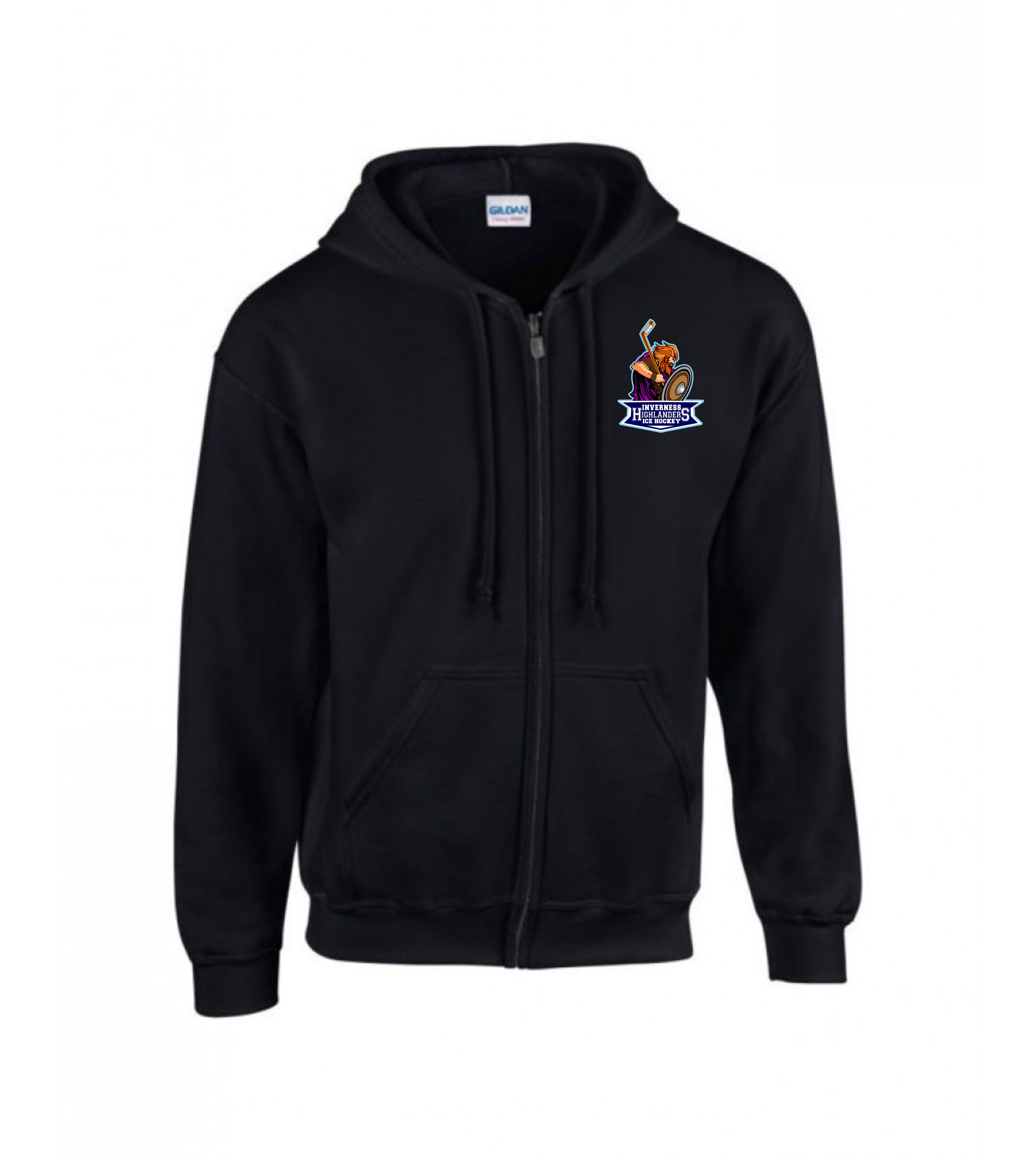 Inverness Highlanders Standard Zipped Hoodie – Mowbray Sports ...