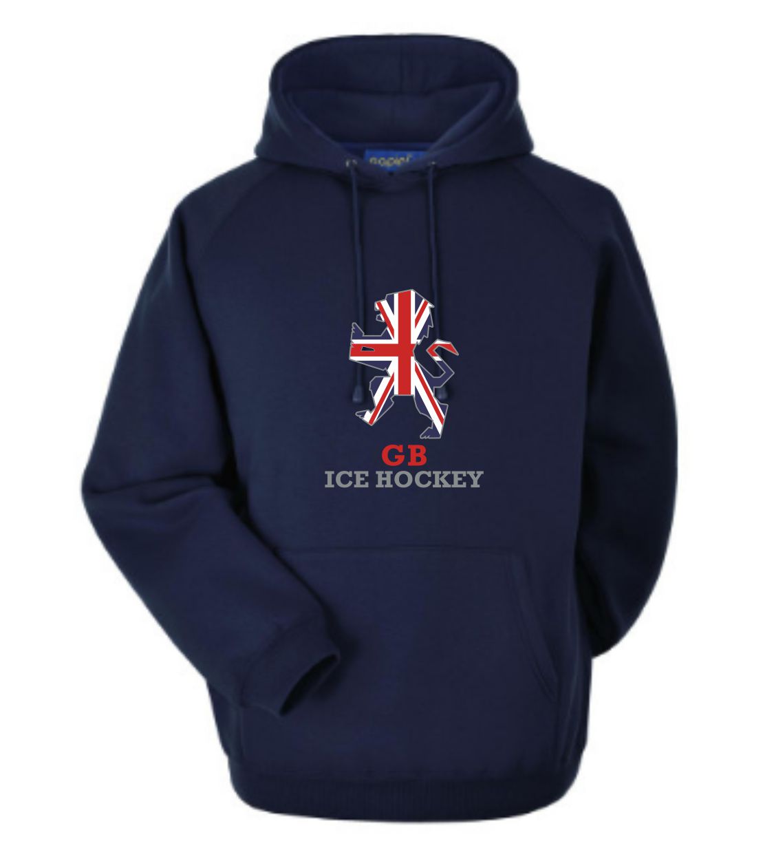 GB Ice Hockey Classic Large Logo Hoodie Mowbray Sports & Corporate
