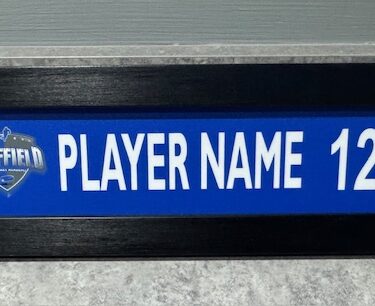 Sheffield Academy Name Plate